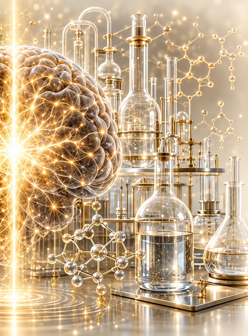 A luminous scientific network and laboratory forms